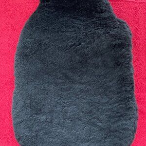 Black Sheep skin hot water bottle cover